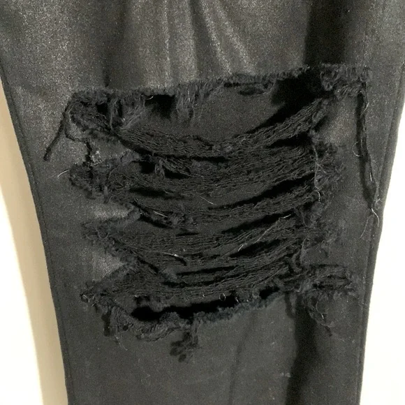 070 JEANS Joe’s Jeans Women’s Charlie High Waisted Skinny Ankle Black Size 26 - Picture 5 of 7